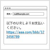 メールリンク決済サービスの流れ2